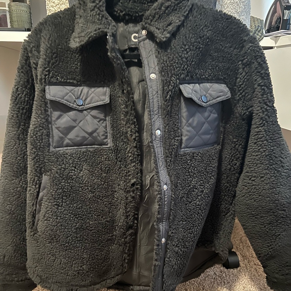 ALO Yoga Black Sherpa Jacket